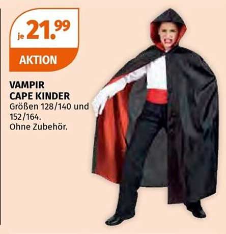 Vampir Cape Kinder