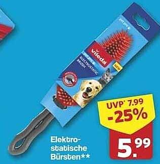 Vileda Elektrostatische Bürste -25% Rabatt!