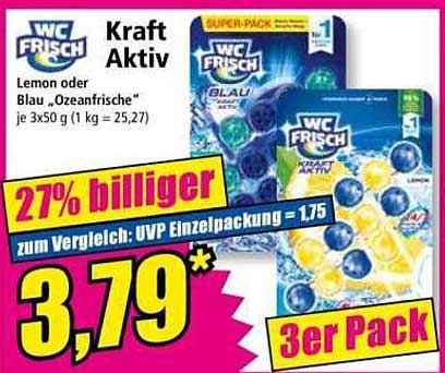 WC Frisch Kraft Aktiv 3er Pack