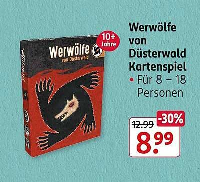 Werwölfe von Düsterwald Kartenspiel