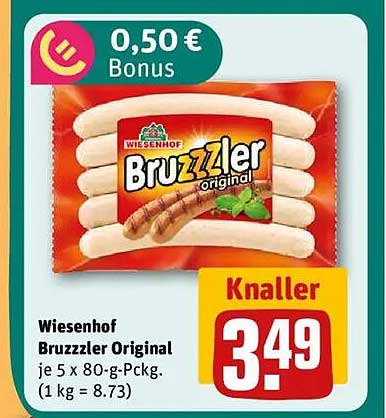 Wiesenhof Bruzzzler Original 5 x 80-g-Pckg.