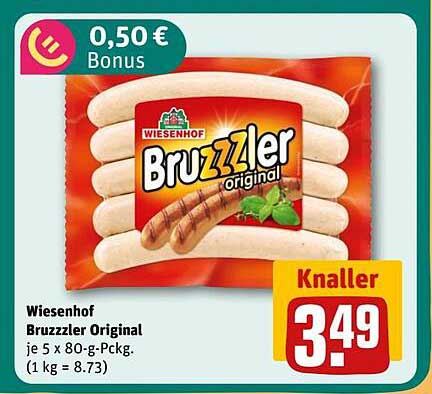 Wiesenhof Bruzzzler Original 5 x 80 g-Pckg.