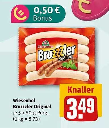 Wiesenhof Bruzzzler Original – der Grill-Klassiker