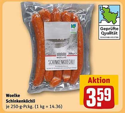 Woelke Schinkenkoechli 250-g-Pckg