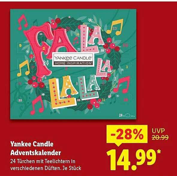 Yankee Candle Adventskalender