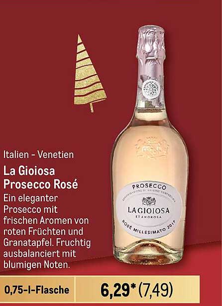 La Gioiosa Prosecco Rosé