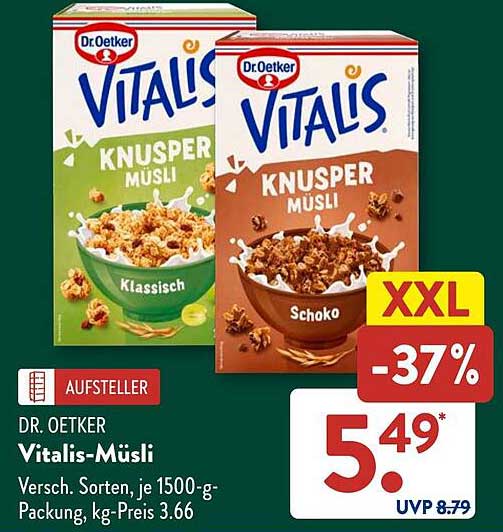 Vitalis Musli Angebot