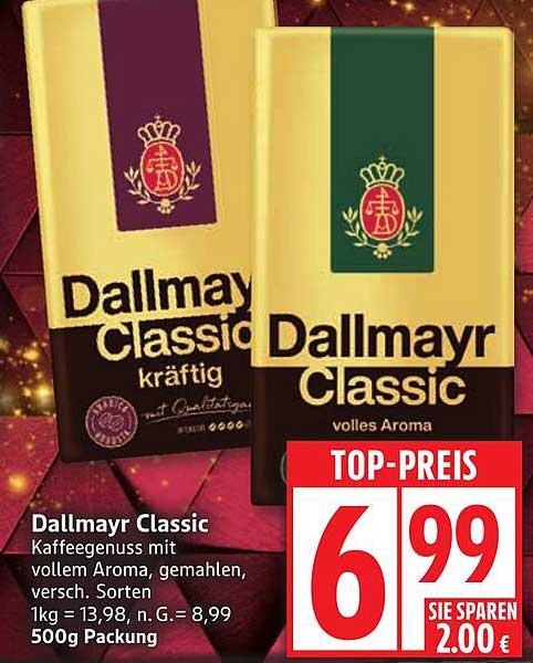 Dallmayr Angebote – Jetzt bis zu 70 % Rabatt!