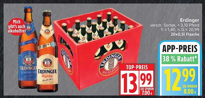 Erdinger Angebot Edeka