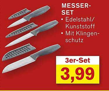 MESSER-SET 3er-Set