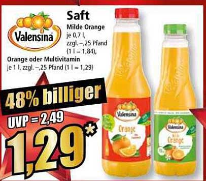 Saft Einer Orange Ml