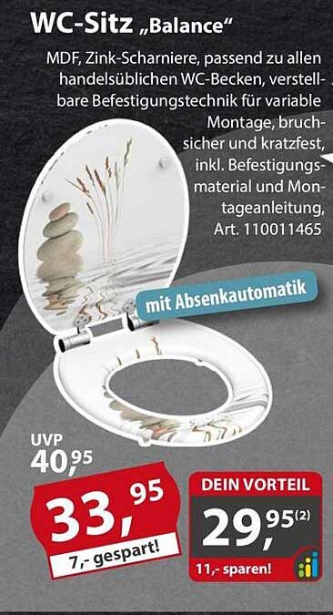 WC-Sitz „Balance“