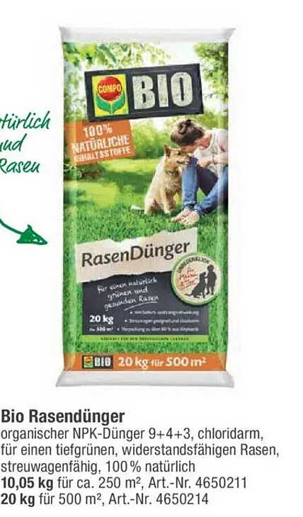 Bio Rasendünger