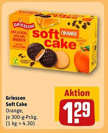 Griesson Soft Cake Orange