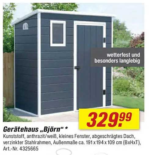 Gerätehaus „Björn“