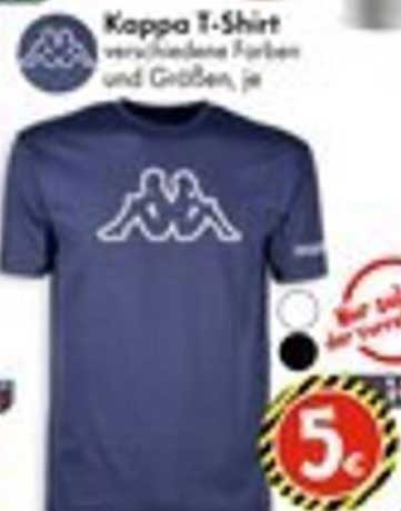 Kappa T-Shirt verschiedene Farben und Größen, je 5 €