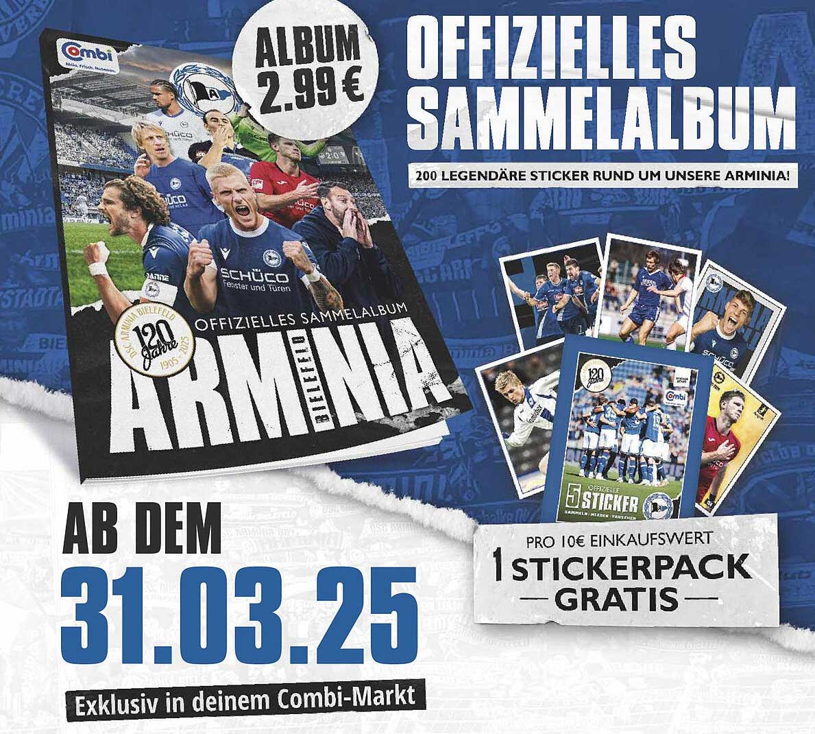 Offizielles Sammelalbum Arminia Bielefeld