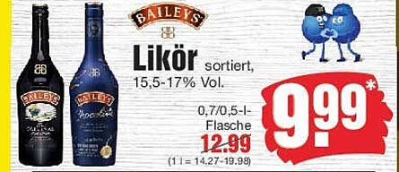Baileys Likör 0,7l - Erleben Sie den Geschmack von Genuss
