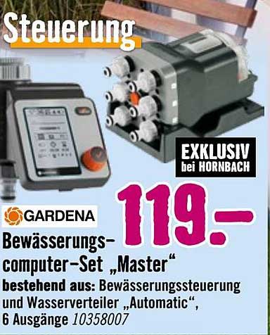 Bewässerungscomputer-Set "Master" von Gardena