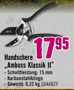 Handschere „Amboss Klassik II“