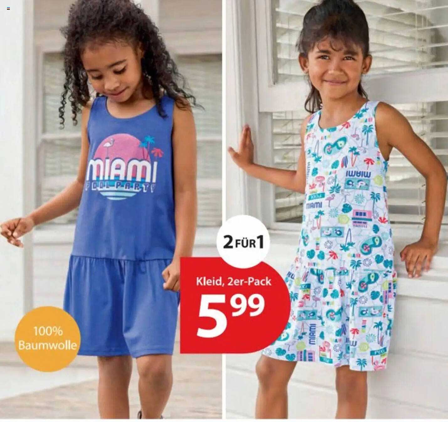 Kleid, 2er-Pack für 5,99