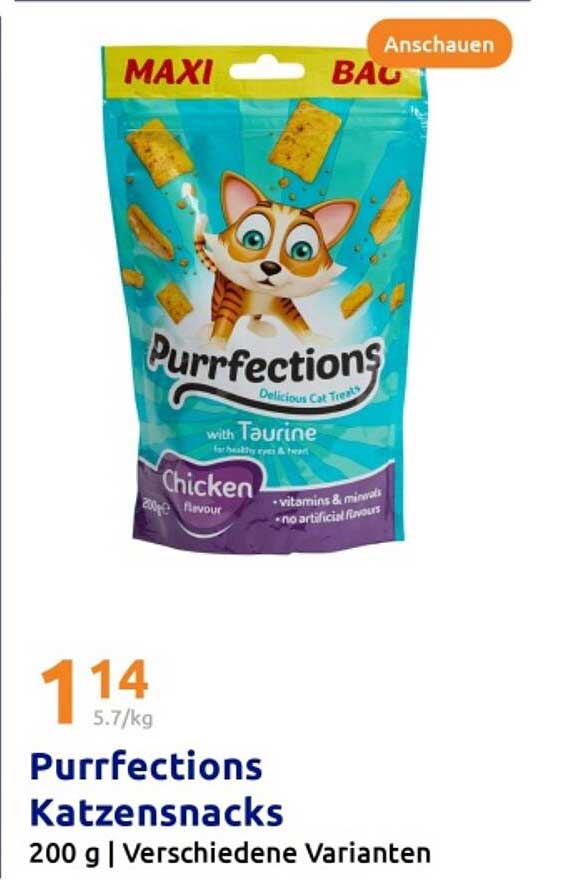 Purrrfections Katzensnacks - 200 g