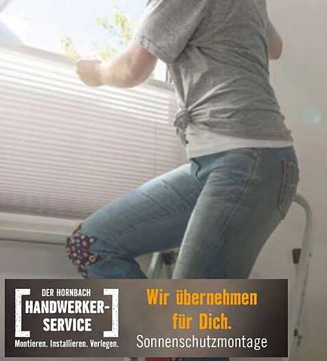 Sonnenschutzmontage - Wir übernehmen für Dich