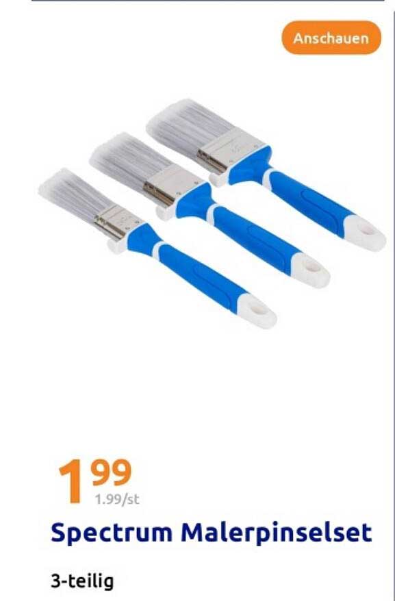 Spectrum Malerpinselset 3-teilig