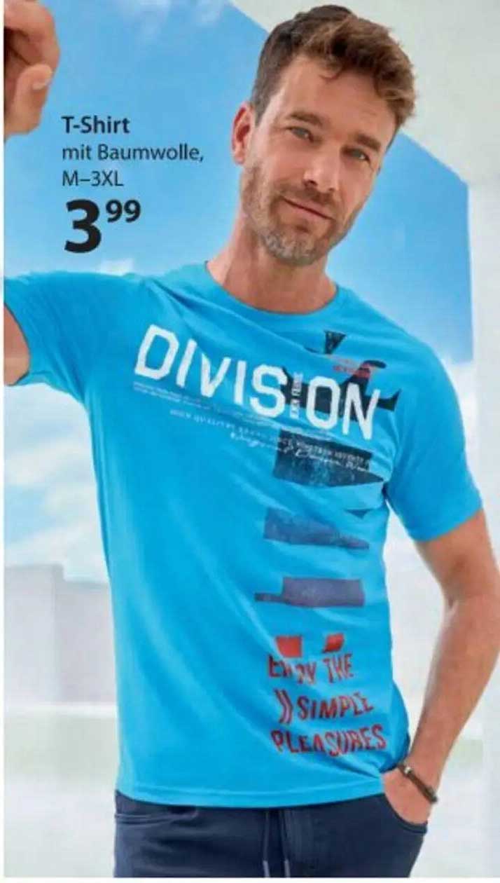 T-Shirt mit Baumwolle, M–3XL