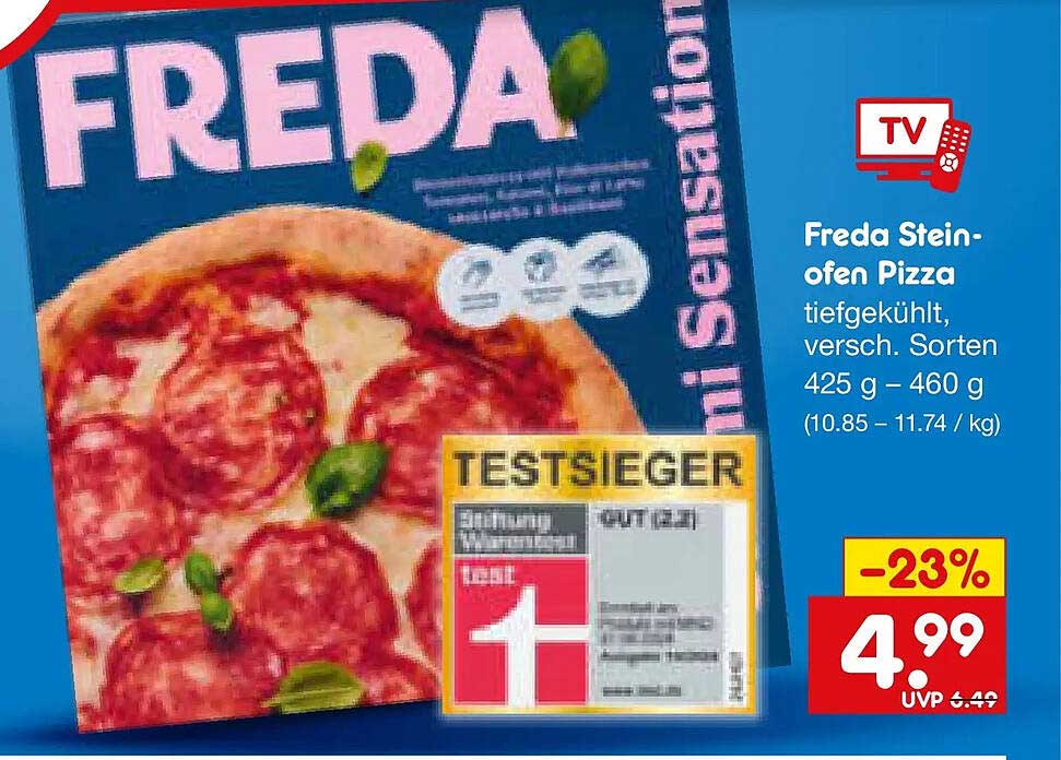 Freda Steinofen Pizza