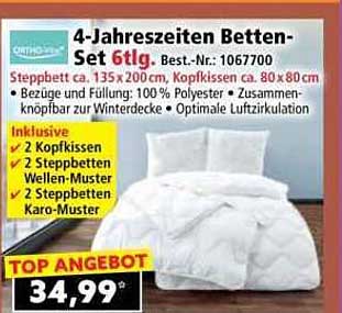 4-Jahreszeiten Betten-Set 6-tlg.