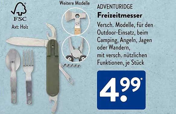 ADVENTURIDGE Freizeitmesser