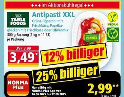 Antipasti XXL - Grüne Peperoni mit Frischkäse und Paprika-Glocken