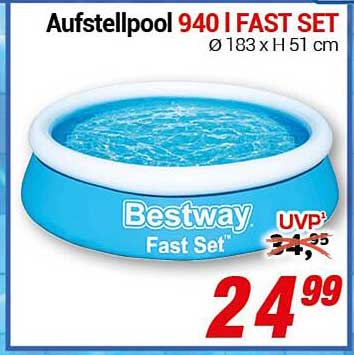 Aufstellpool 940 | FAST SET Ø 183 x H 51 cm