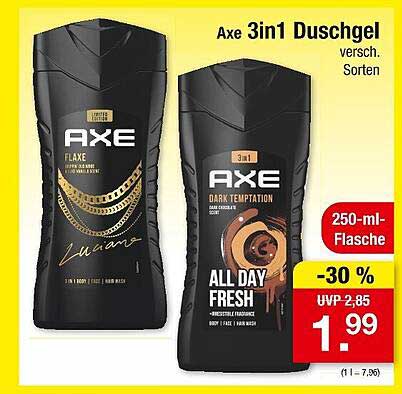 Axe 3in1 Duschgel - verschiedene Sorten
