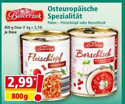 Balcerzak Osteuropäische Spezialität – Fleischtopf oder Borschtsch