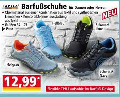 Barfußschuhe für Damen oder Herren