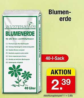 Blumenerde 40-I-Sack