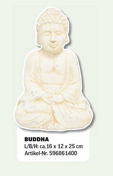 Buddha Figur aus hochwertigem Material