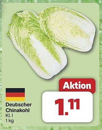 Deutscher Chinakohl, Kl. I, 1 kg