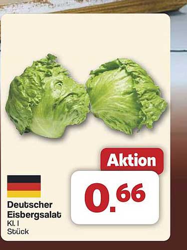 Deutscher Eisbergsalat Kl. I Stück