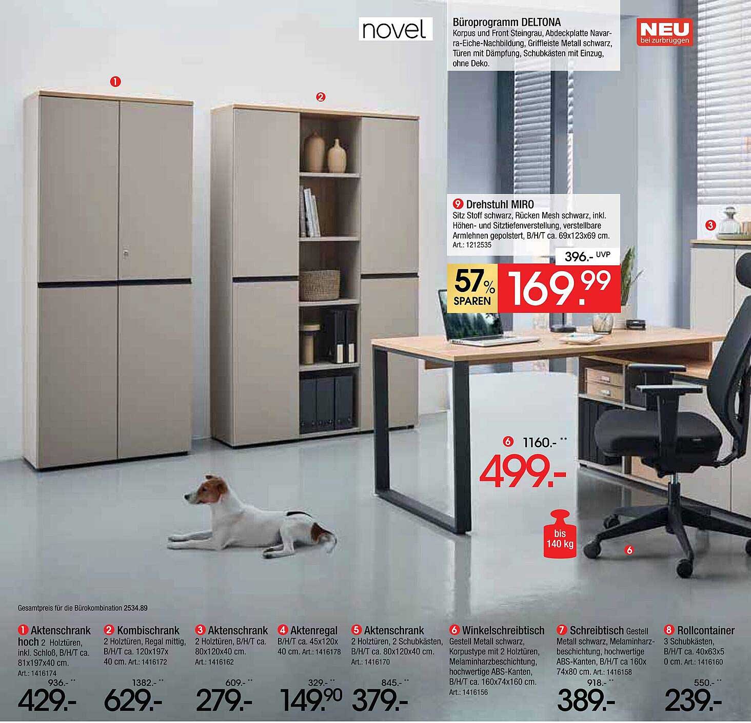 Drehstuhl MIRO - Jetzt im Angebot mit 57% Ersparnis!