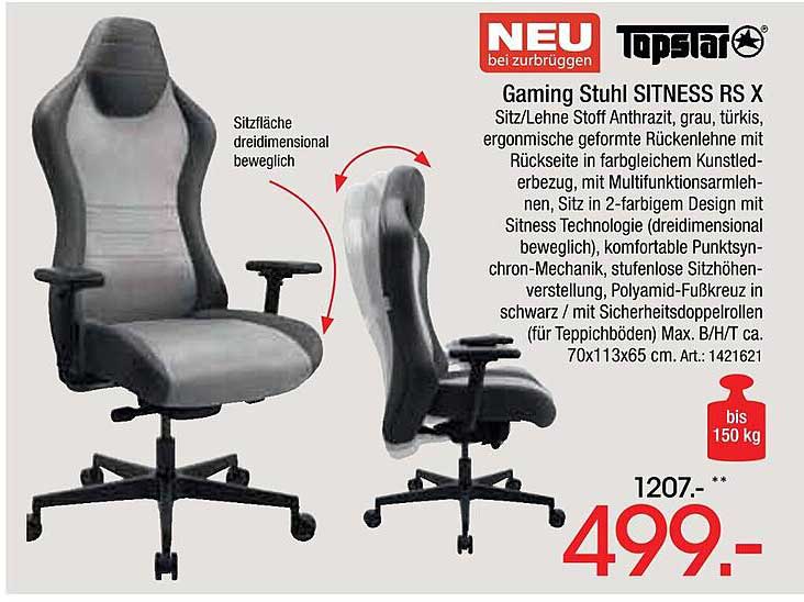 Gaming Stuhl SITNESS RS X