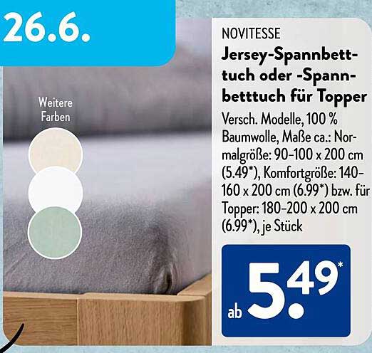 Jersey-Spannbettuch oder Spannbettuch für Topper