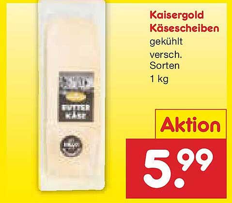 Kaisergold Käse-Scheiben