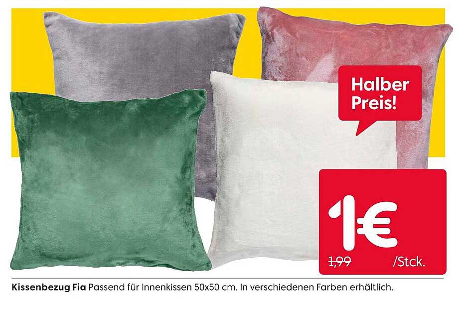Kissenbezug Fia – Halber Preis!