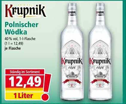 Krupnik Polnischer Wódka 1 Liter