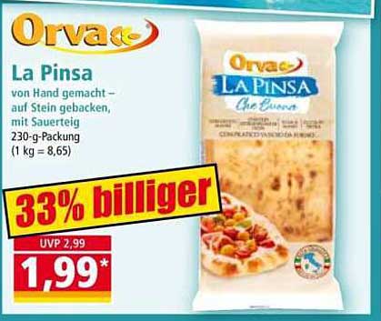 La Pinsa - von Hand gemacht auf Stein gebacken