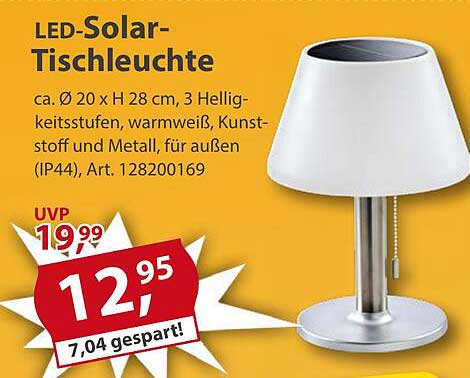 LED-Solar-Tischleuchte