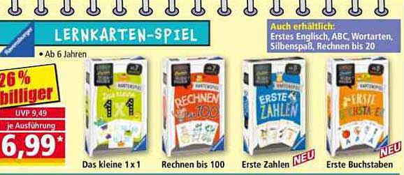 Lernkarten-Spiel – Ab 6 Jahren